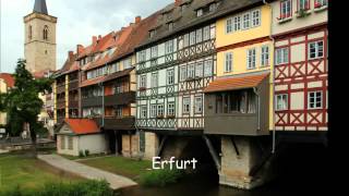 Thuringen, Weimar en Erfurt